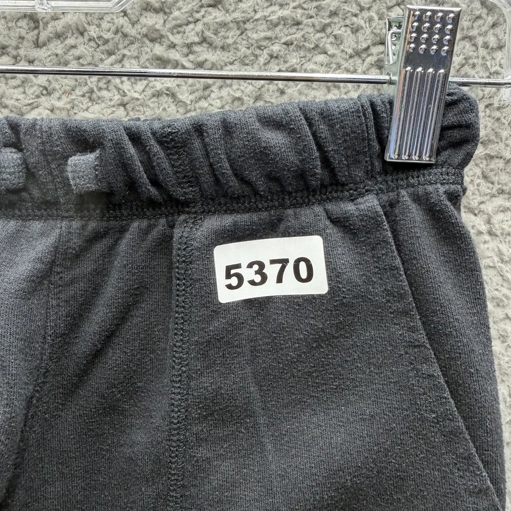 Carters Shorts Boy Size 8 Black Cotten Blend Drawstring Sweat Shorts Boys Size 8
